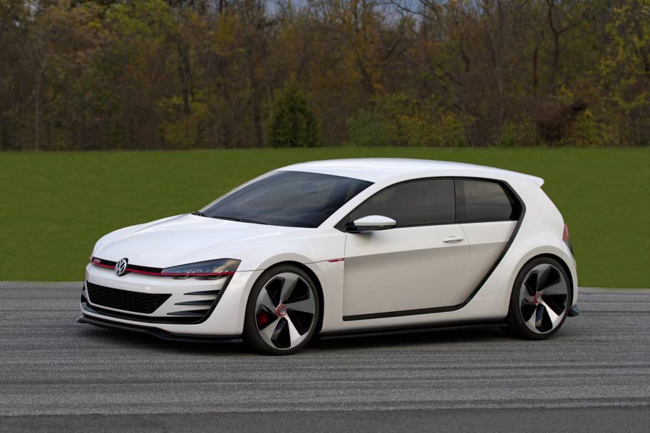 Volkswagen ha fatto debuttare  negli Stati Uniti,  al Salone di Los Angeles, la concept Design Vision GTI. SI tratta di una show car estrema  mossa da un V6 biturbo 3 litri da 503 Cv. Trazione integrale permanente, freni carboceramici, stile racing